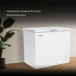 Морозильный ларь Hyundai CH35081 белый 130Вт
