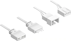 Вентилятор для корпуса Formula Nulight 12WH RGB 120х120x25 белый 3-pin 4-pin (Molex) 19.06дБ (NULIGHT 12WH FR) Ret