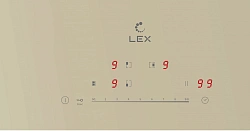 Индукционная варочная поверхность Lex EVI 431A IV слоновая кость