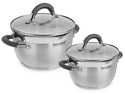 Набор кастрюль Rondell Flamme RDS-339 4 предмета