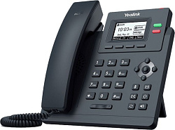 Телефон IP Yealink SIP-T31P без блока питания черный (SIP-T31P WITHOUT PSU)