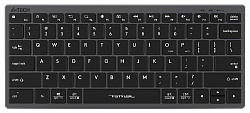 Клавиатура A4Tech Fstyler FX51 серый USB slim Multimedia (FX51 GREY)