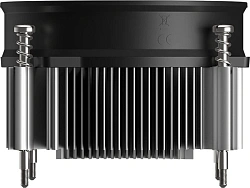 Устройство охлаждения(кулер) PcCooler R95-I Soc-1200/1700/1851 серебристый/черный 4-pin 31.2dB Al+Cu 95W 400gr Ret (R95-XXNIXX-GL)