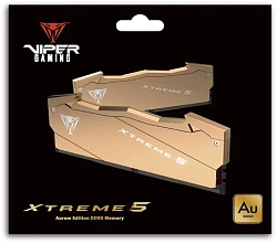 Память DDR5 2x16GB 6400MHz Patriot VXA532G6432K Viper Xtreme 5 RTL Gaming PC5-51200 CL32 DIMM 288-pin 1.4В с радиатором Ret