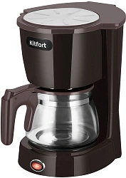 Кофеварка капельная Kitfort КТ-7591 550Вт коричневый