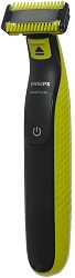 Бритва сетчатая Philips OneBlade QP2824/10 реж.эл.:3 питан.:аккум. черный/зеленый