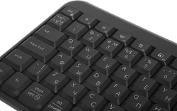 Клавиатура + мышь Logitech Wireless MK250 Compact клав:графитовый мышь:графитовый USB беспроводная Multimedia (920-013853)
