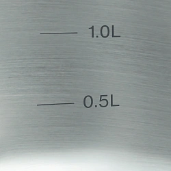 Кастрюля Rondell Solo RDS-1603 5.1л. d=24см (с крышкой) стальной