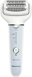 Эпилятор Panasonic ES-EY90-A520 скор.:3 насад.:10 от аккум. голубой/белый