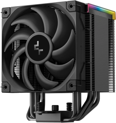 Устройство охлаждения(кулер) Deepcool AK500 Digital Pro ARGB Soc-AM5/AM4/1200/1700/1851 черный 4-pin 25dB Al+Cu LCD 240W 1346gr Ret (R-AK500-BKAPMN-G)