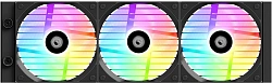 Система водяного охлаждения ID-Cooling FX360 TD ARGB Soc-AM5/AM4/1200/1700/1851 черный 4-pin 27.2dB Al+Cu LCD 350W Ret