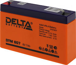 Батарея для ИБП Delta DTM 607 6В 7Ач