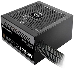 Блок питания Thermaltake ATX 750W Smart BX1 SE 80+ bronze (20+4pin) APFC 120mm fan 8xSATA RTL