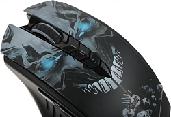 Мышь A4Tech Bloody R80 Plus Skull черный/рисунок оптическая 5000dpi беспров. USB 7but (R80 PLUS (SKULL))