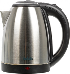 Чайник электрический BBK EK1760S 1.7л. 2200Вт серебристый/черный корпус: металл/пластик