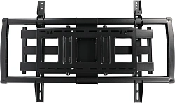 Кронштейн для телевизора Ultramounts UM914 черный 60"-100" макс.80кг настенный поворотно-выдвижной и наклонный