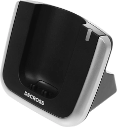Р/Телефон Dect Decross DC1004 черный/серебристый АОН