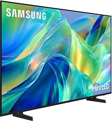 Телевизор QLED Samsung 75" UE75M1EHAUXPY серебристый 4K Ultra HD 60Hz DVB-T2 DVB-C DVB-S2 USB WiFi Smart TV