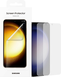Защитная пленка для экрана Samsung прозрачный для Samsung Galaxy S23 прозрачная 2шт. (EF-US911CTEGRU)