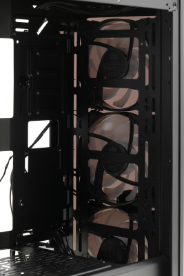 Корпус Cooler Master MasterBox Lite 5 ARGB, W/O controller черный без БП ATX 3x120mm 2x140mm 2xUSB3.0 audio bott PSU