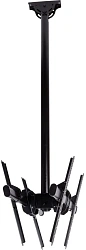 Кронштейн для телевизора Arm Media LCD-3050 черный 32"-90" макс.90кг потолочный поворот и наклон