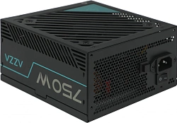 Блок питания Azza ATX 750W PSAZ-750G 80+ gold (20+4pin) APFC 120mm fan 6xSATA Cab Manag RTL