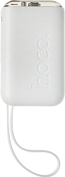 Мобильный аккумулятор Hoco J157 10000mAh 2A белый (62062)
