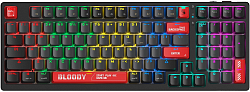 Клавиатура A4Tech Bloody WS98 механическая черный USB беспроводная BT/Radio Multimedia for gamer LED (WS98)