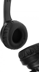 Наушники с микрофоном A4Tech HU-8 черный 2м накладные USB оголовье