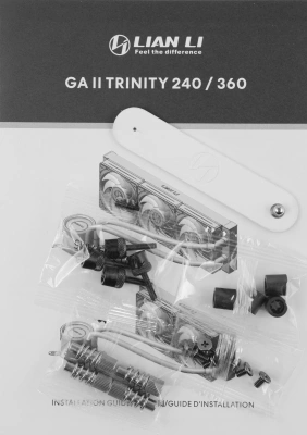 Система водяного охлаждения Lian-Li Galahad II Trinity 240 ARGB Soc-AM5/AM4/1200/1700/1851 белый30dB Al+Cu 240W Ret (G89.GA2T24W.00)