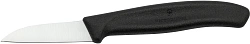 Нож кухонный Victorinox Swiss Classic (6.7303) стальной лезв.60мм прямая заточка черный
