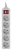Сетевой фильтр PC Pet AP01006-3-G 3м (5 розеток) серый (пакет ПЭ)