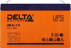 Батарея для ИБП Delta HR 6-7.2 6В 7.2Ач