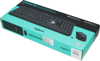 Клавиатура + мышь Logitech MK540 клав:черный мышь:черный USB беспроводная slim Multimedia (920-008686)