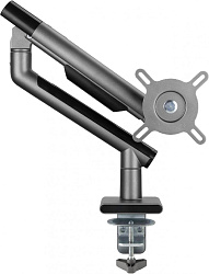 Кронштейн для мониторов Ultramounts UM713B черный 17"-32" макс.9кг крепление к столешнице поворот и наклон