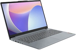 Ноутбук Lenovo IdeaPad Slim 3 15IRH8 Core i7 13620H 16Gb SSD512Gb Intel UHD Graphics 15.6" IPS FHD (1920x1080) FreeDOS grey WiFi BT Cam (83EM007MPS)