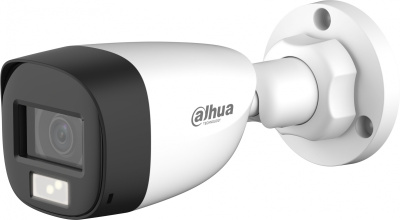 Камера видеонаблюдения аналоговая Dahua DH-HAC-HFW1500CLP-IL-A-0280B-S2 2.8-2.8мм HD-CVI HD-TVI цв. корп.:белый (DH-HAC-HFW1500CLP-IL-A-0280B)