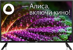 Телевизор LED BBK 32" 32LEX-7257/TS2C (B) Яндекс.ТВ черный HD 60Hz DVB-T2 DVB-C DVB-S2 USB WiFi Smart TV (RUS)