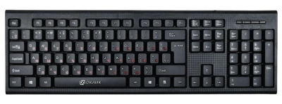 Клавиатура Оклик 120M черный USB (1083044)