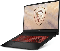 Ноутбук MSI Katana 17 B13VEK-1611XRU Core i5 13420H 16Gb SSD1Tb NVIDIA GeForce RTX4050 6Gb 17.3" IPS FHD (1920x1080) без ОС black WiFi BT Cam (9S7-17L541-1611)