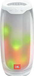 Колонка порт. JBL Pulse 4 белый 20W 1.0 BT 10м 7260mAh (JBLPULSE4WHTAM)