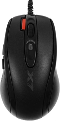 Мышь A4Tech X-7120 черный оптическая 2000dpi USB2.0 7but (X-710BK+X7-200MP)