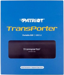 Накопитель SSD Patriot USB-C 2TB PTP2TBPEC Transporter черный