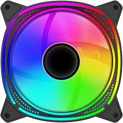 Вентилятор для корпуса Bloody BD-CF120ARGB6 ARGB 120х120x25 черный 4-pin 26дБ (BD-CF120ARGB6-BK) Ret