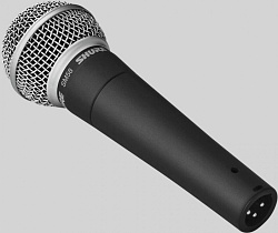 Микрофон проводной SHURE SM58-LCE черный/серебристый