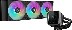Система водяного охлаждения Deepcool Mystique 360 ARGB Soc-AM5/AM4/1200/1700/1851 черный 4-pin 36.49dB Al LCD 300W 1847gr Ret (R-LX750-BKADSNC-G-1)