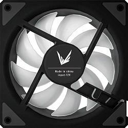 Вентилятор для корпуса Formula Floe 12BK Reverse ARGB 120х120x25 черный 4-pin 20.15дБ (FLOE 12BK ARPW REVERSE) Ret
