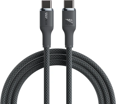 Кабель Romoss CB3224 1746964 USB Type-C (m)-USB Type-C (m) 1.2м серый