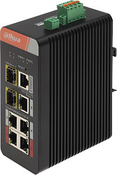 Коммутатор Dahua DH-IS4207-4GT-120 (L2) 2SFP 4PoE 120W управляемый