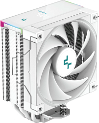 Устройство охлаждения(кулер) Deepcool AK400 Digital Soc-AM5/AM4/1200/1700/1851 белый 4-pin 28dB Al+Cu LCD 220W 695gr Ret (R-AK400-WHADMN-G)